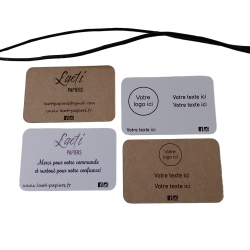 Carte 85 x 55mm à...