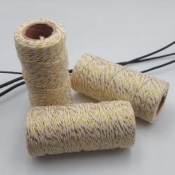 Ficelle en coton - beige et...