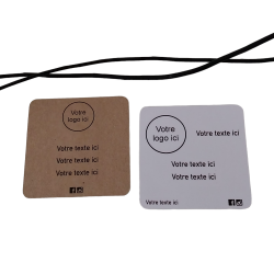 60 Cartes 75 x 75mm à...